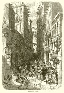 A Street in Naples