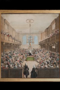 A View of the House of Lords, Engraved by B. Cole