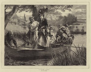 A Water Party by English School