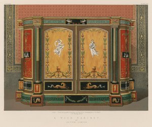 A Wood Cabinet