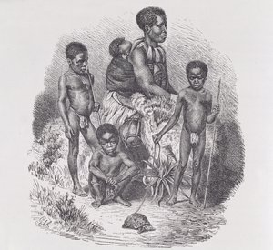 A Zulu family, from 