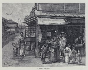 A candy seller