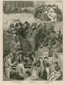 A fete at the Peoples Palace, East London by English School