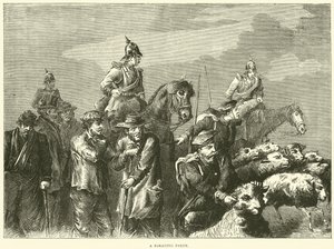 A foraging party by English School