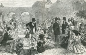 A Garden Party at Holland House by English School