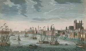 A General View of Sailing Craft on the Waters of the River Thames