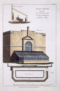 A Hot House for the Duke of Bedford at Woburn Abbey, 1806 by English School