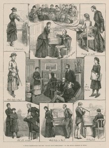 A local examination for the Savage Club Scholarship of the Royal College of Music by English School
