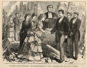 A Marriage Amid the Ruins of Chicago by English School