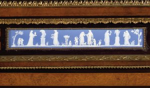 A mid-Victorian side-cabinet by English School