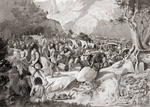 A Migration of Scythian Tribes Through a Pass in the Mountains of Asia Minor into Syria, from Hutchinson