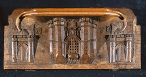 A misericord depicting Sir Yvain