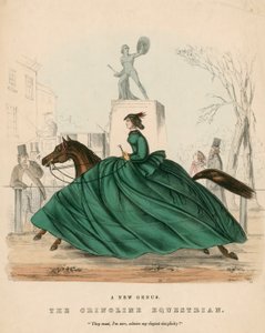 A new genus: The Crinoline Equestrian by English School