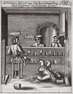 A Picture Describing the Strait Handling of the Close Prisoners in the Lollards Tower