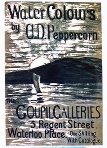 A poster announcing A.D. Pepercorn