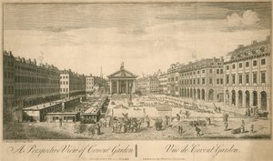 A prospect view of Covent Garden, London