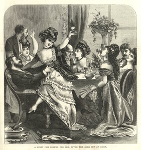 A Quiet Fizz Dinner for Ten, After the Gold Cup at Ascot