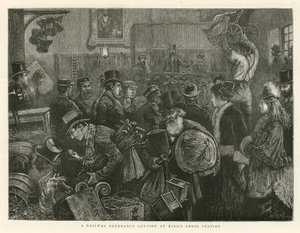 A Railway Clearance Auction at King
