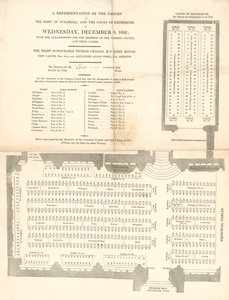 A Representation of the Tables at Guildhall, London, on 8 December 1852 by English School
