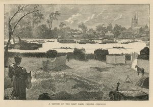 A Sketch of the Boat Race by English School