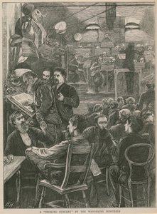 A smoking concert by the wandering minstrels