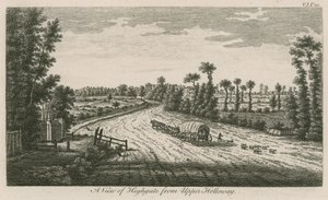 A View of Highgate, London, from Upper Holloway