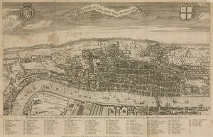 A view of London about the year 1560
