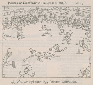 A view of Mr Lord - his cricket ground by English School