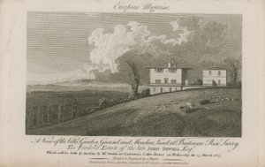 A View of the Freehold Estate of the Late John Sewell by English School