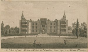 A View of the Manor House at Charlton, Built by Sir Adam Newton by English School