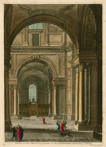 A view to the Morning Chapel in the Cathedral Church of St Paul, London