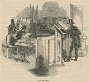 A Visit to Lloyds - The Insurance of Ships: Lloyds List
