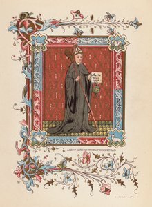 Abbot John of Wheathampstead by English School