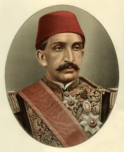 Abdul Hamid II, Sultan of Turkey by English School