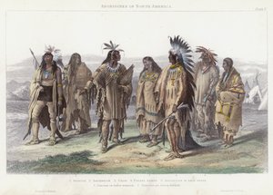Aborigines of North America by English School