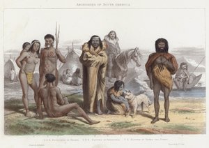 Aborigines of South America by English School