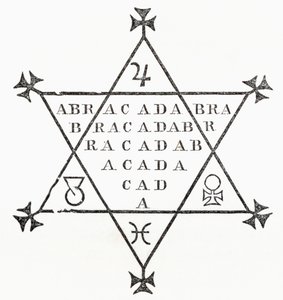 Abracadabra, from The Ingoldsby Legends or Mirth and Marvels by Thomas Ingoldsby