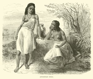 Abyssinian Girls by English School