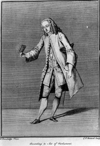 According to Act of Parliament, by Louis Phillippe Boltard after Bartholomew Dandridge, 1737 by English School