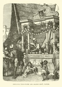 Acquajolo, iced-water and orange shop, Naples by English School