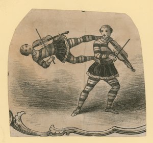 Acrobatic musicians