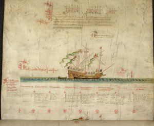 The galleass The Graunde Masterys, from 