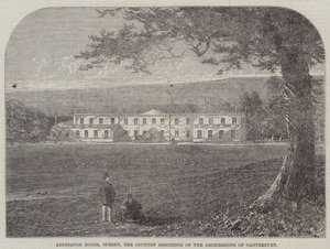 Addington House, Surrey, the Country Residence of the Archbishops of Canterbury by English School
