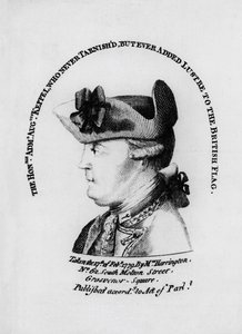 Admiral Augustus Keppel by English School