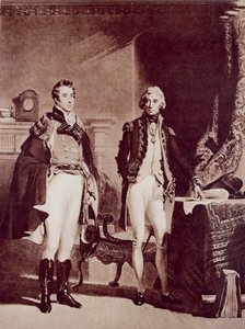 Admiral Nelson with Colonel Sir Arthur Wellesley Duke of Wellington