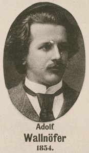 Adolf Wallnofer (engraving) by English School