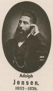 Adolph Jensen (engraving) by English School