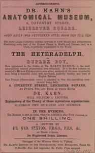 Advert for Dr. Kahn