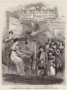Advertisement, Brinsmead Pianos by English School