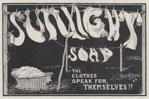 Advertisement, Sunlight Soap by English School